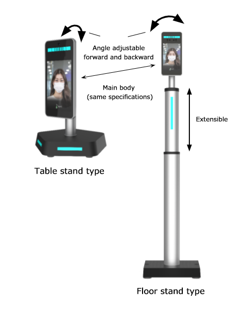 Body temperature measurement terminal