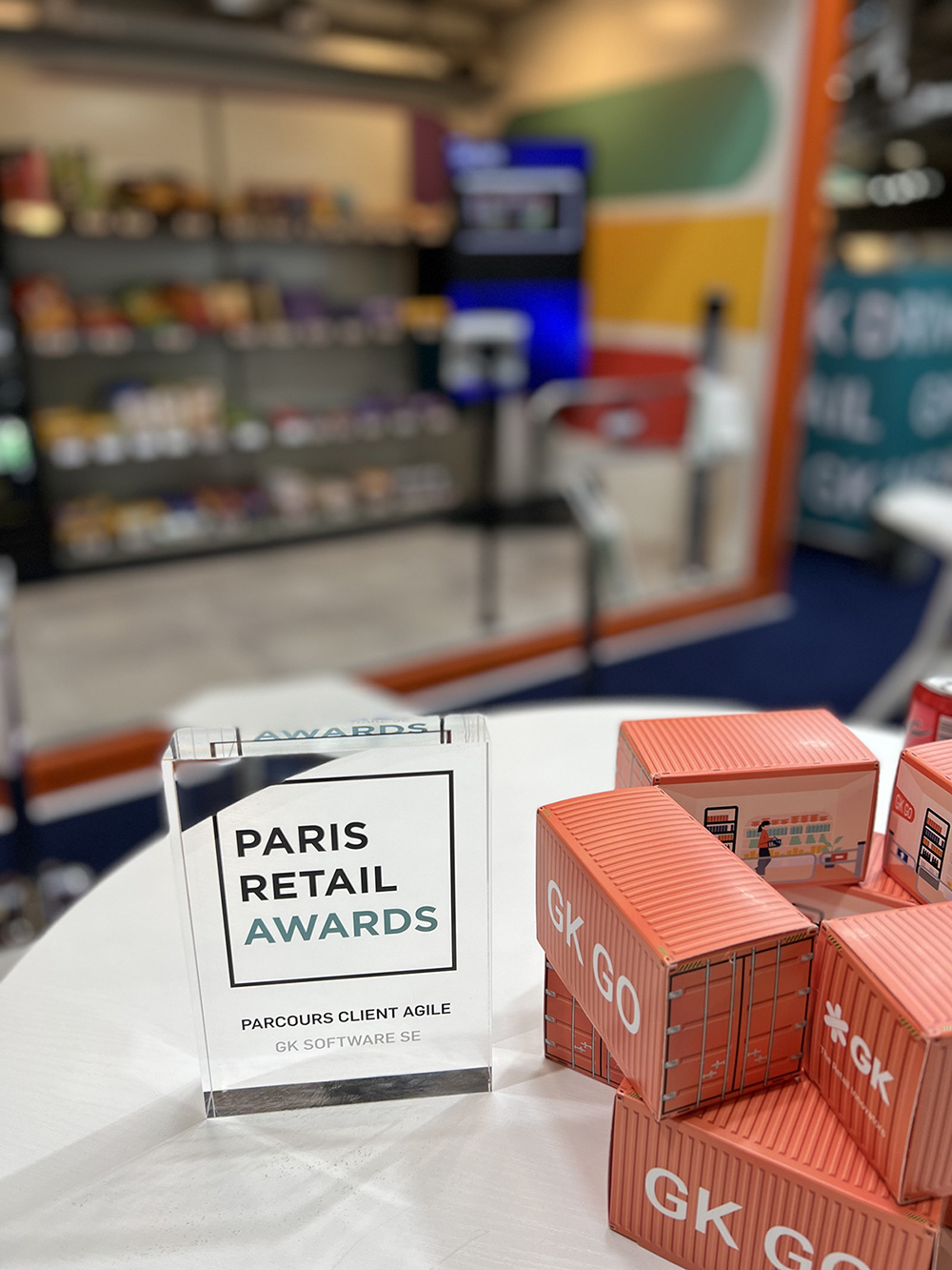 無人店舗「GK GO」が、Paris Retail Week 2022展示会でParis Retail Awardsを受賞しました！